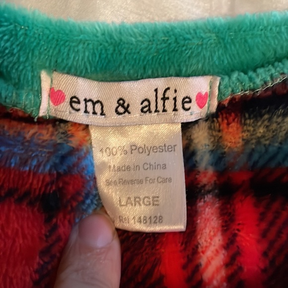 Women’s large fleece pj set - Picture 2 of 3